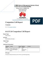 Congestion Cell Report: Imanager U2000 MBB Network Management System Virtual Product Documentation (Suse)
