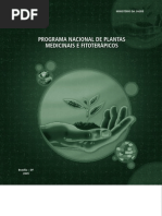 Programa Nacional de Plantas Medicinais e Fitoterápicos