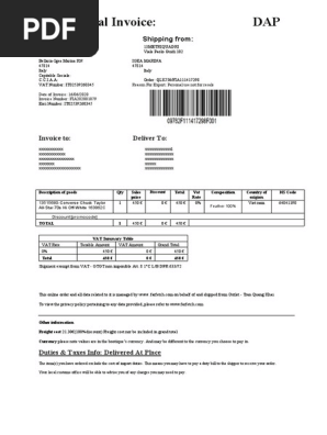 Farfetch converse fake invoice