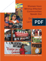 Women From Mining Affected Communities Speak Out