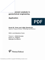 Finite Element Analysis in Geotech