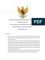 Rancangan Peraturan Daerah Kabupaten Pemalang