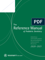 The Reference Manual of Pediatric Dentistry 2020-2021