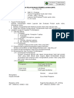 RPP TPAV 18 - Laporan Dan Evaluasi Produk Audio Video