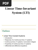 Linear Time-Invariant System (LTI)