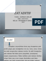 TR1 Zat Aditif - Safirah Adilah (4193331011) - PSPKC19