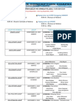 Nobena Sched. 2020