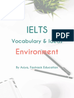 Your PDF - IELTS Vocabulary & Ideas About The Environment