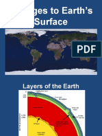 Changes to Surface of Earth Review Constructiveanddestructiveforces Powerpoint