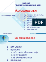 BÁO CÁO TẾ BÀO QUANG ĐIỆN (MT&NL SẠCH)