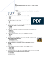 Latihan Soal PJOK Materi Kelas 4