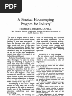 A practical housekeeping program for industry