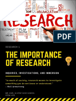 The Importance of Research (Hansol)