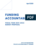 FY 2021 - 2022 PAB Budget Proposal