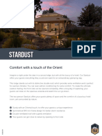 Stardust: Comfort With A Touch of The Orient