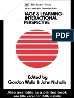 Language and Learning - An Interactional Perspective