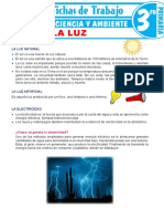 La Luz Para Tercer Grado de Primaria