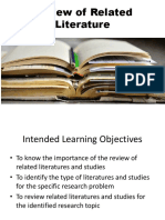 Review of Related Literature