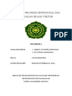 Makalah Proyeksi Orthogonal