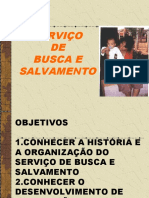 Aula de Busca e Salvamento