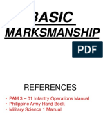 BASIC MARKSMANSHIP FUNDAMENTALS