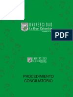 Procedimiento Conciliatorio