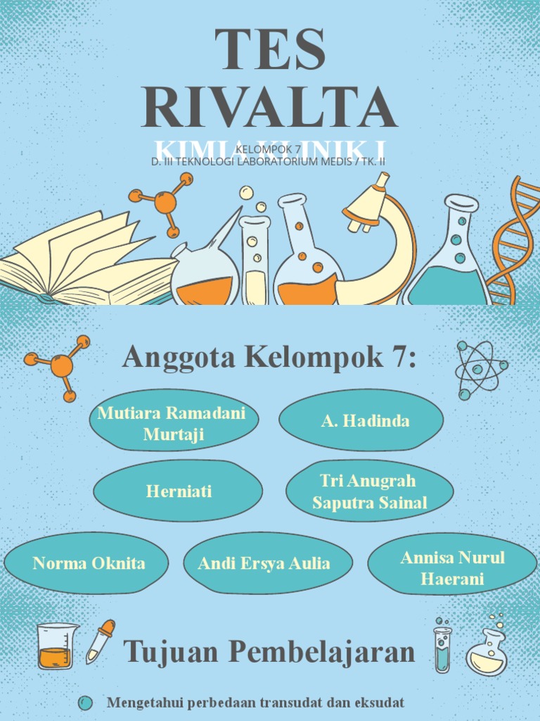 Tes Rivalta: Analisis Transudat dan Eksudat | PDF