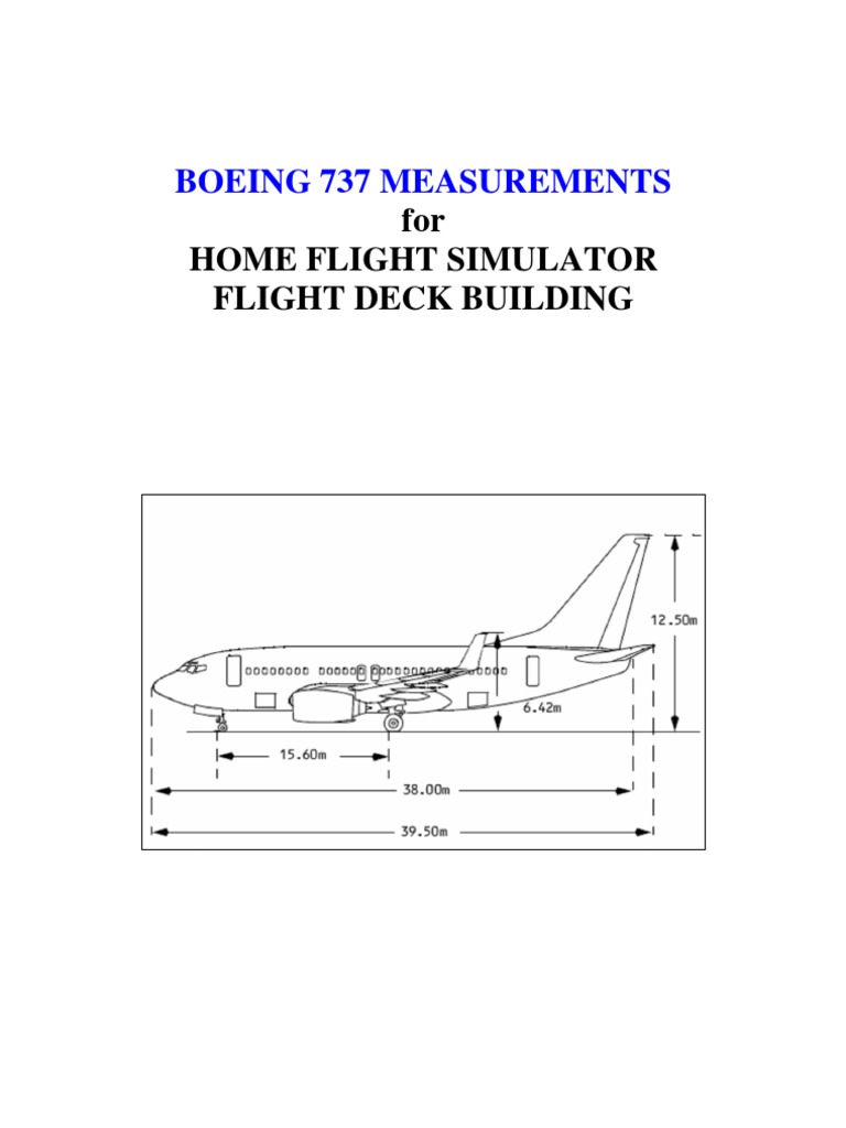 Boeing 737 Flight Deck Measurements | PDF | Aircraft Flight Control ...