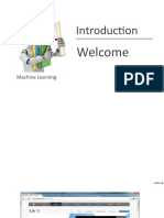 Welcome: Machine Learning