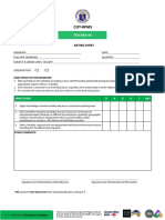 COT-RPMS Rating Sheet for T I-III for SY 2020-2021 in the Time of COVID-19