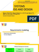 SAD - Ch4 - Requirements Modeling