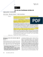 Mecanismo de Acción de Las Fosfatasas Ácidas de Bajo Peso Molecular