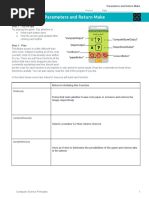 U7l04 Activity Guide - Parameters and Return Make