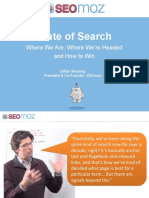 SEOmoz Search Engine Ranking Factors Today & Tomorrow (Mar 11)