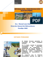 Exposición Direccion General de Hidrocarburos - Servideumbres y Compensaciones