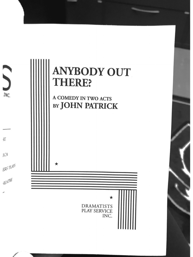 Anybody Out There? PDF