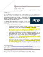 Contraste entre dos amos: pecado y Dios