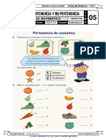 05 Raz. M - Relación de Pertenencia y No Pertenencia - Fichas