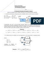 Avaliação Complementar de Sistemas Lineares 2019 - 2 - U2