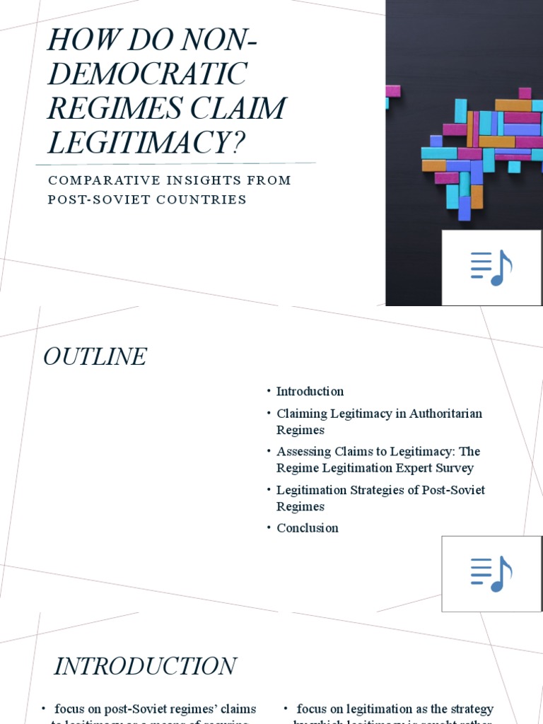 Non Democratic Regimes , Non-democratic regimes : theory, government ...