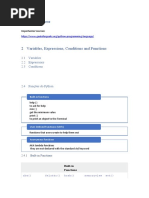 Python Cheat Sheet | PDF | Data | System Software