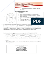 Posición Astronómica y Geografica de Colombia