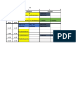 Horario Primer Semes HSE