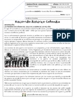 Clei 5 - Guia 1 Ciencias Politicas y Economicas (Recorrido Historico Colombia)