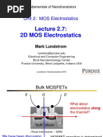 nanoHUB U Lundstrom Nanotransistors L2.7