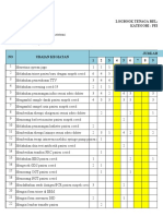 Logbook Tenaga Relawan Covid-19 Kategori: Perawat