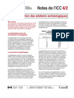 VVAA. Lyophilisation Artefacts Archeologiques ICC. 2007