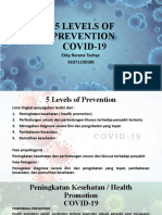 5 Level Prevention Covid-19