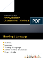 AP Psychology Chapter Nine Unit