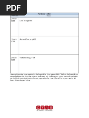 Medication Records5101